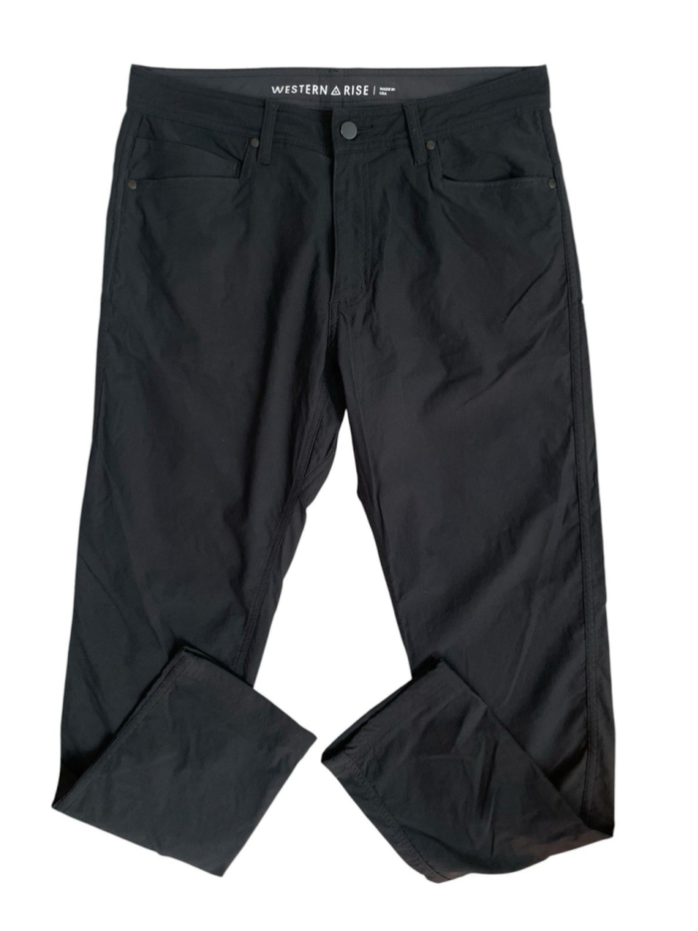 Western Rise Evolution Pants Men's 32x32 Black Performance Lightweight
